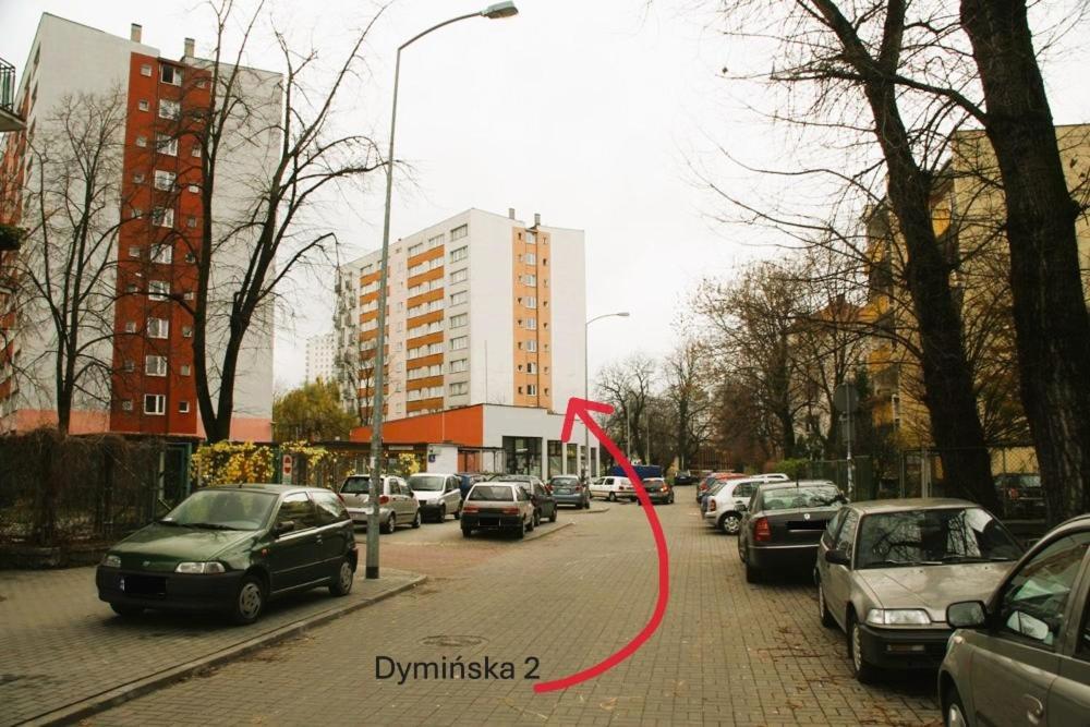 Apartament Dyminska Warschau Exterior foto
